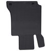 vidaXL Car Mat 4 pcs Black suitable for C-Class W205 2014- 4D Aft