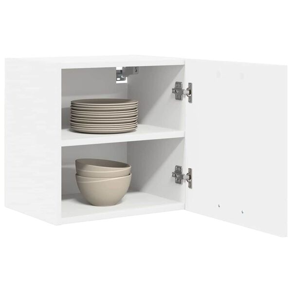 vidaXL Hanging Cabinet 2 pcs White 40 x 31 x 40 cm Engineered Wood