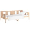 vidaXL Day Bed without Mattress Solid Wood Pine 80x200 cm