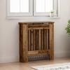 vidaXL Radiator Cover Old Wood 78 x 19 x 81.5 cm Engineered Wood
