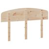vidaXL Headboard 135 cm Solid Wood Pine