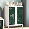 vidaXL Cabinet with Two Doors and Chalkboard Front ROROS