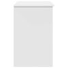 vidaXL Desk with Drawer White 90 x 49 x 75 cm Engineered Wood