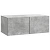 vidaXL Wall-Mounted TV Cabinet Concrete Grey 78.5 x 41 x 30 cm