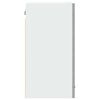 vidaXL Hanging Glass Cabinet Lyon Concrete Grey 80x31x60 cm