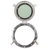 vidaXL Porthole Mirror Wall Hanging Ø30 cm Aluminium and Glass