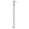 vidaXL Garden Water Column 40 cm Stainless Steel Round