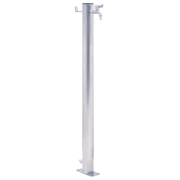vidaXL Garden Water Column 40 cm Stainless Steel Round