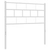 vidaXL Metal Replace Headboard White 75 cm