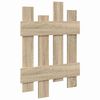 vidaXL Wall-Mounted Coat Rack Wall-mounted Sonoma oak 60 x 3 x 82 cm