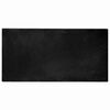 vidaXL Faux Rabbit Fur Rug Olite Black 100 x 200 cm Polyester