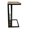 HSM Collection Side Table & Magazine Rack 38x30x65 cm