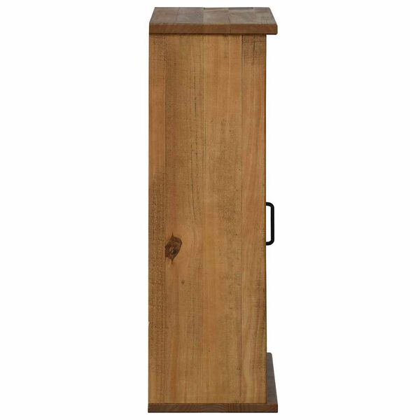 vidaXL Hanging Cabinet HALDEN with Sliding Door 49x22.5x70 cm Pine