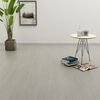 vidaXL Self-adhesive Flooring Planks 4.46 m² 3 mm PVC Light Grey