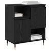 vidaXL Sideboard Black Oak 60 x 35 x 70 cm
