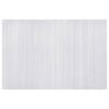 vidaXL Room Divider Bamboo White Width 250 cm Height 165 cm