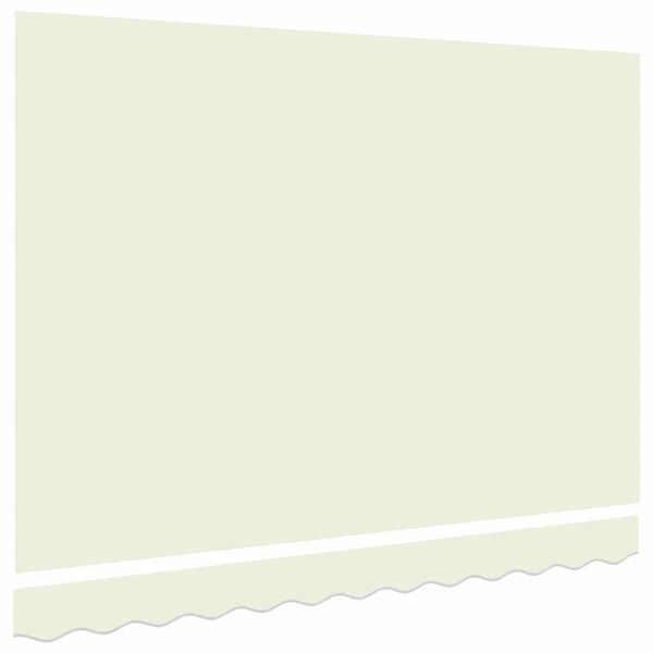 vidaXL Awning Replacement Fabric Cream 280 x 195 cm Polyester