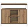 vidaXL Sideboard Artisan Oak 100 x 35 x 80 cm Engineered Wood