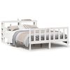 vidaXL Bed Frame without Mattress White 160x200 cm Solid Wood Pine