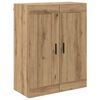 vidaXL Highboard with Drawer 2 pcs Artisan Oak Engineered Wood