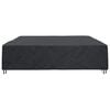 vidaXL Furniture Cover Plain Black 400 x 300 x 70 cm 210D