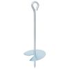 vidaXL Earth anchor 2 pcs &Oslash;10 x 30 cm Galvanized Metal Silver