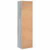 vidaXL Bookcase Grey Sonoma 40x30x152 cm Engineered Wood