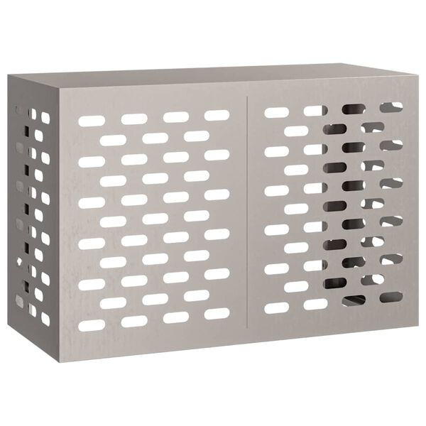 vidaXL Air Conditioner Cover Rusty 90 x 40 x 60 cm Weathering Steel