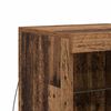 vidaXL LED Sideboard Old Wood 41 x 37 x 67 cm Engineered Wood