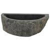 vidaXL Wall-mounted Basin Grey 37 x 30 x 12 cm River Stone