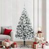 vidaXL Artificial Christmas Tree with 300 LEDs with Stand Green 210 cm