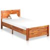 vidaXL Bed Frame without Mattress Solid Acacia Wood 100x200cm