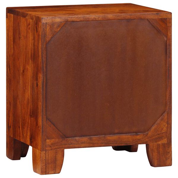 vidaXL Bedside Cabinet 2 pcs 40x30x45 cm Solid Wood Acacia