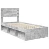 vidaXL Bed Frame with Headboard Concerte 90 x 200 cm Solid Pine Wood
