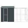 vidaXL Bird Cage Anthracite 418 x 210 x 247 cm Galvanised Steel