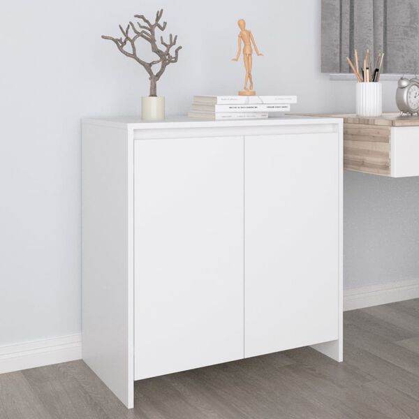 vidaXL Sideboard White 70x41x75 cm Engineered Wood