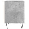 vidaXL Bedside Cabinet Concrete Grey 40x35x50 cm Engineered Wood