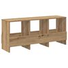 vidaXL Magazine Rack Artisan Oak 102 x 30 x 45 cm