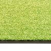 vidaXL Doormat Washable Green 90x120 cm