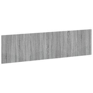 vidaXL Wall-Mounted Headboard HOORN Grey Sonoma Engineered Wood