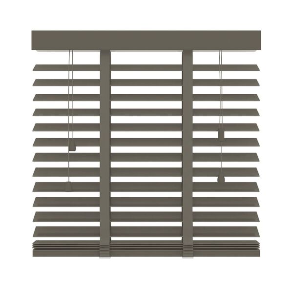 Decosol Horizontal Blinds Wood 50 mm 100x180 cm Taupe
