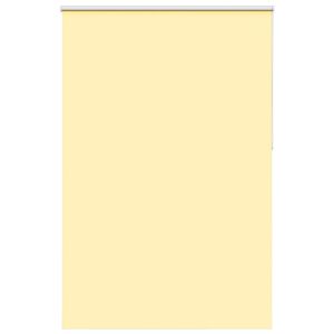 vidaXL Roller Blind Blackout Yellow 150x210 cm Fabric Width 146.6 cm Polyester