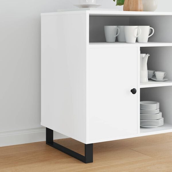 vidaXL Furniture Feet 12 pcs Black 43.6 x 4 x 10 mm Iron