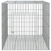 vidaXL Rabbit Cage 78x54x54 cm Galvanised Iron