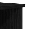 vidaXL TV Cabinet Black Oak 100 x 40 x 50 cm Engineered Wood