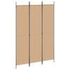 vidaXL Room Divider Beige 250 x 220 cm Fabric