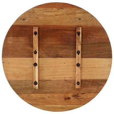 vidaXL Table Top Ø70x(1.5-1.6) cm Solid Wood Reclaimed