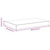 vidaXL Floating Wall Shelves 2 pcs Grey 40x23x3.8 cm MDF