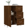 vidaXL Sideboard Brown Oak 69.5x34x90 cm Engineered Wood