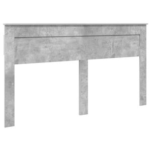 vidaXL Headboard Concrete Grey 200 cm Engineered wood